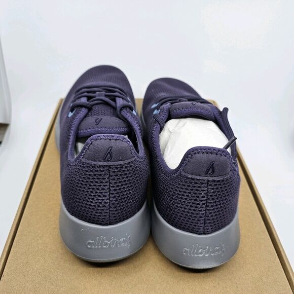 Allbirds Sneakers Mens 10 Purple Grey Tree Runners Athletic Comfort Shoes NIB - Picture 3 of 5